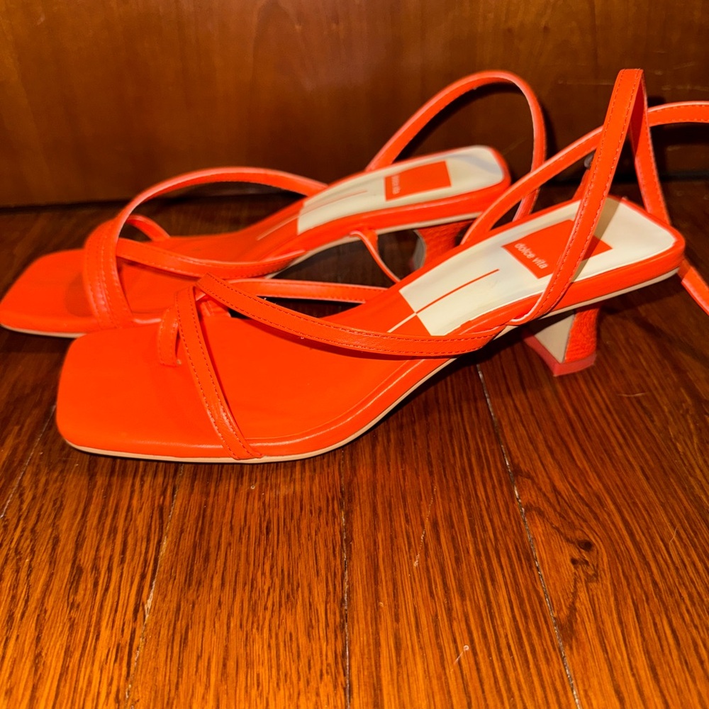 Dolce vita square kitten sandal heels